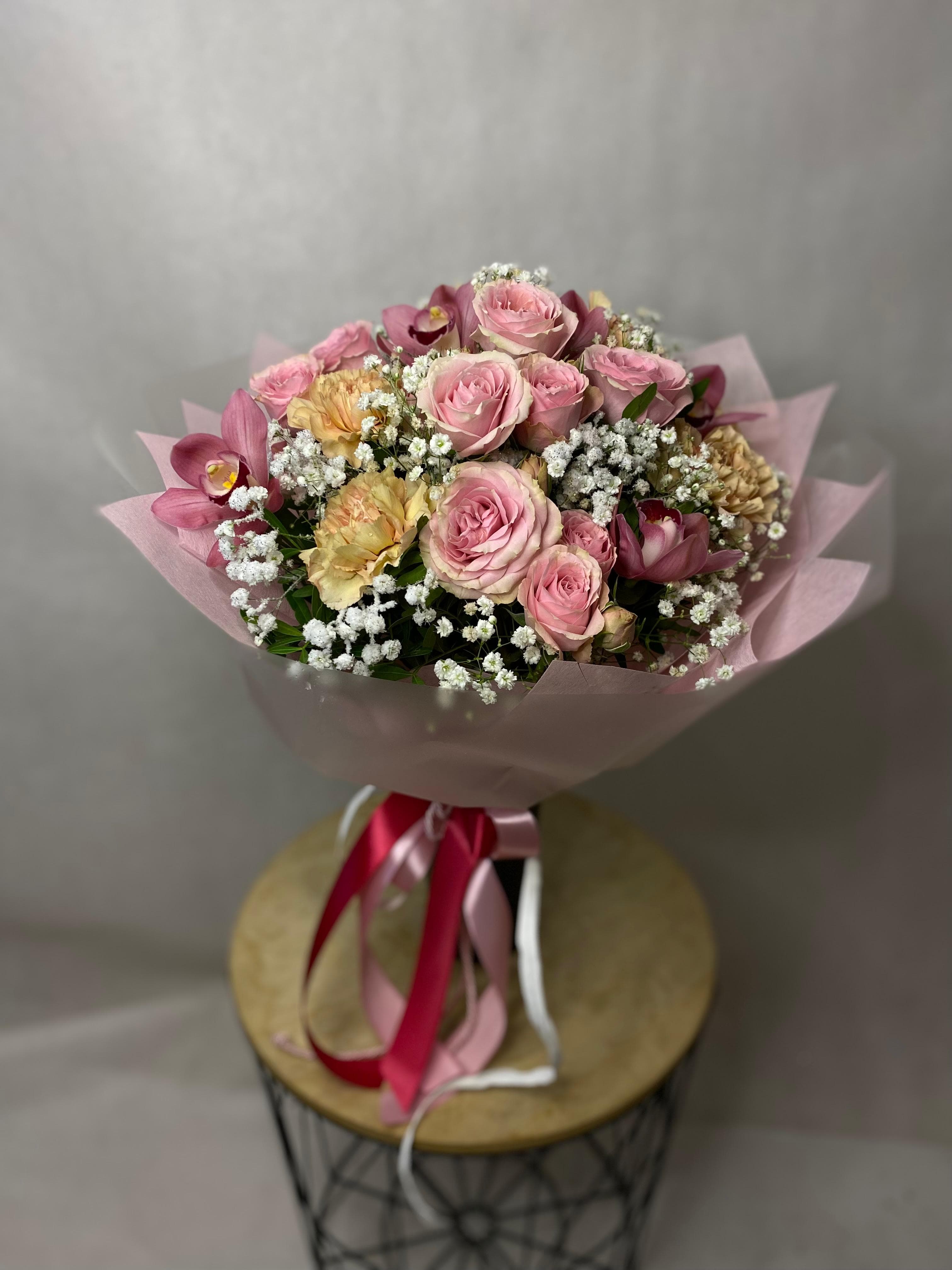 bukiet kolory pastelowe